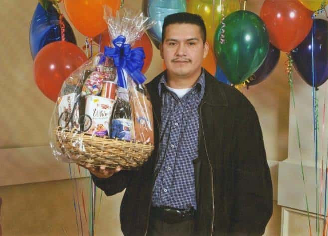 2005, 2009 and 2011 Outstanding Kitchen Manager winner Hilario Fuentes.