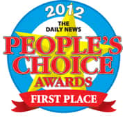 2012 The Daily News Peoples' Choice Award First Place