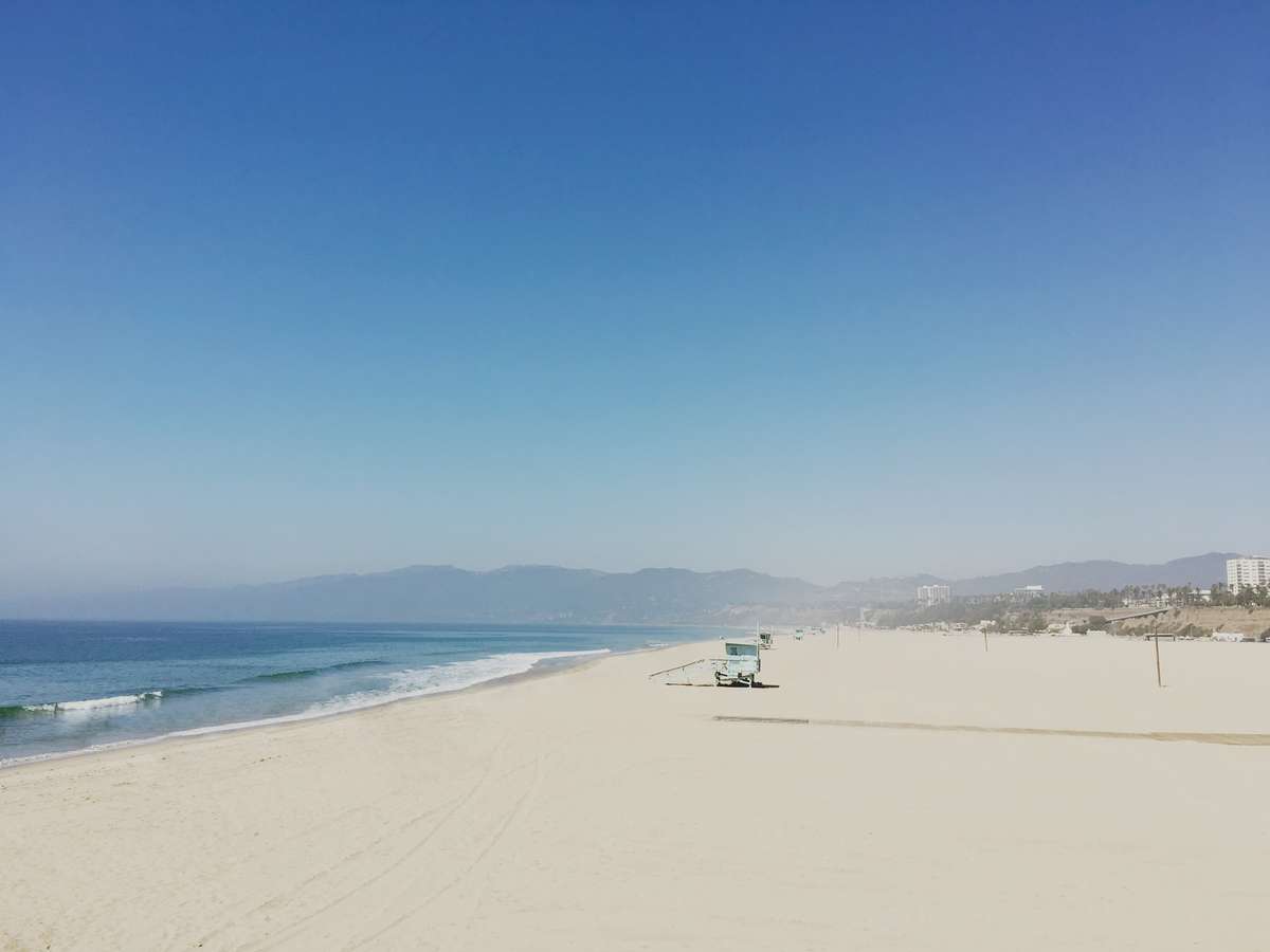 Warm day at the beach