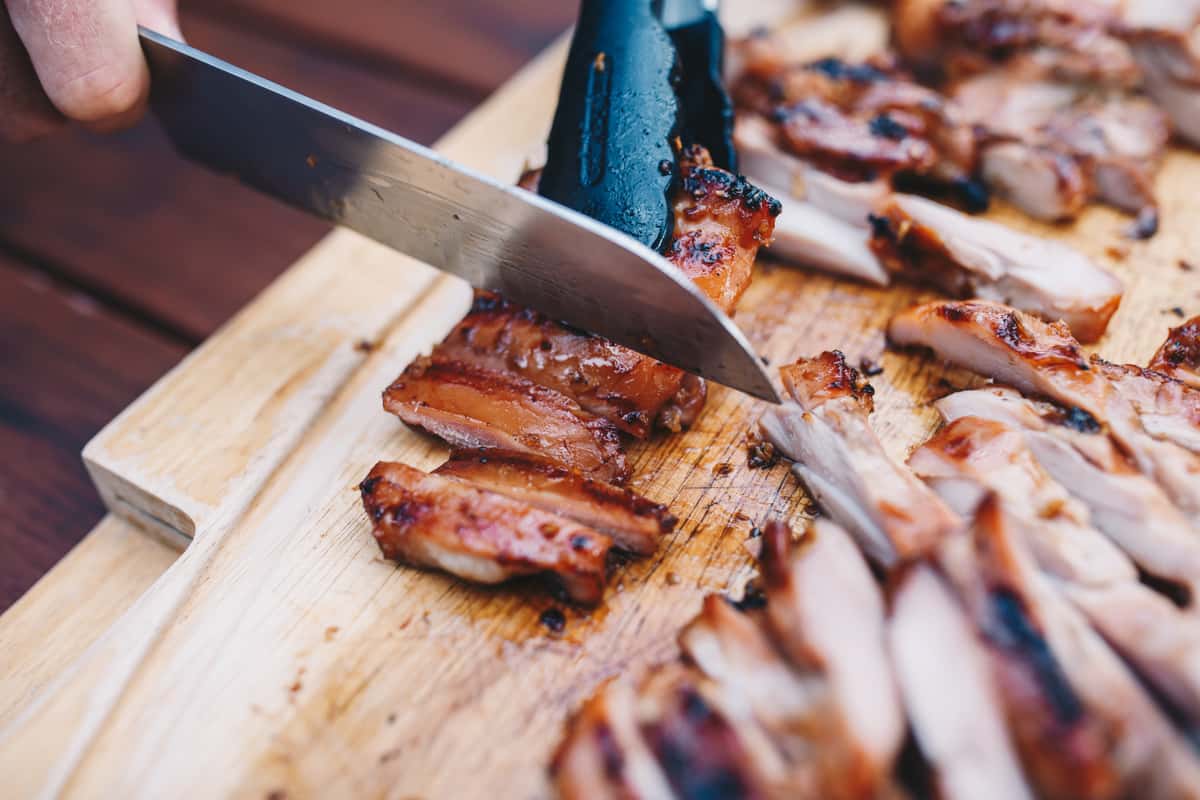 Grilled chicken teriyaki rice bowls