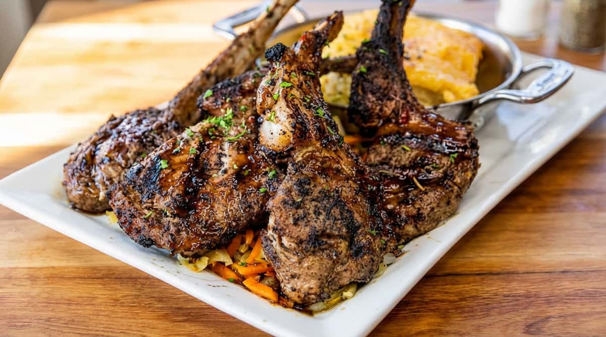 grilled lamb chops