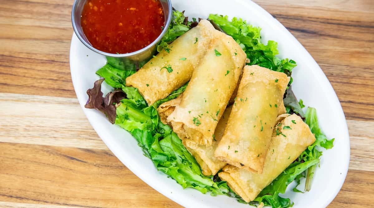 fried spring rolls