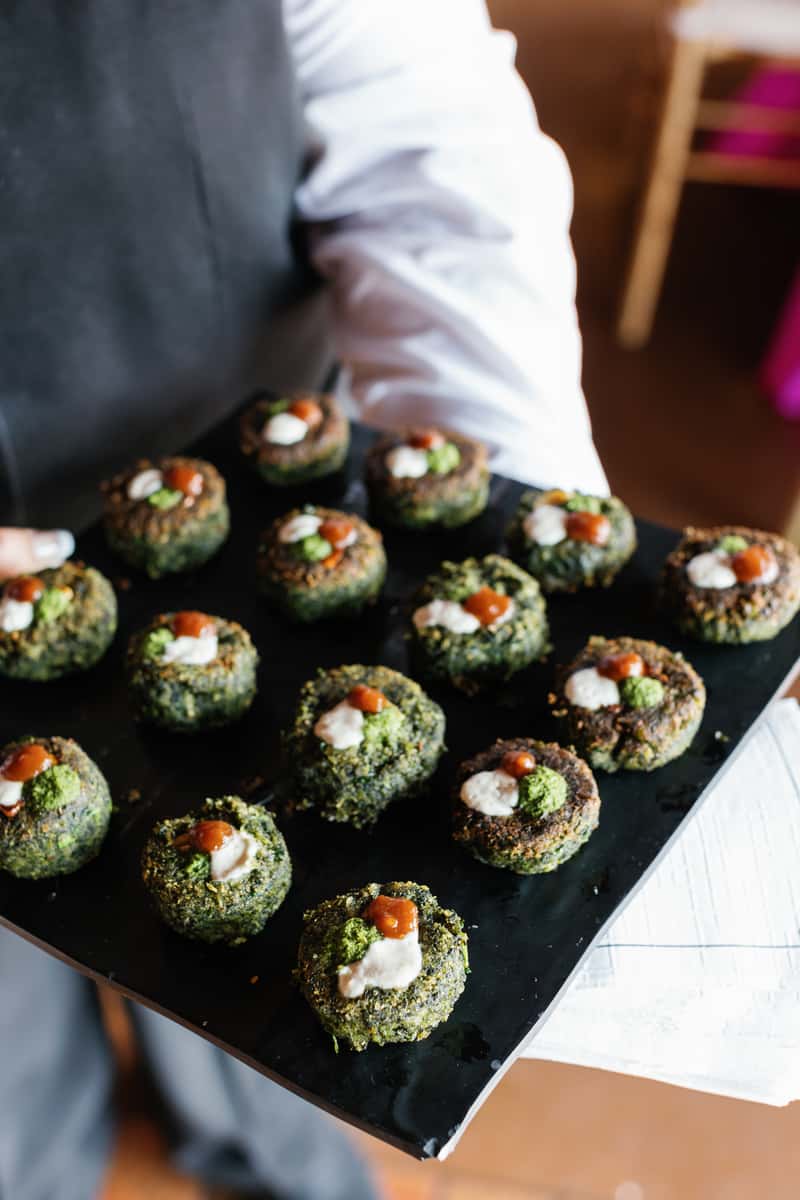 tray of appetizers