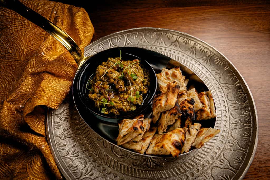 Baingan Bharta Bread