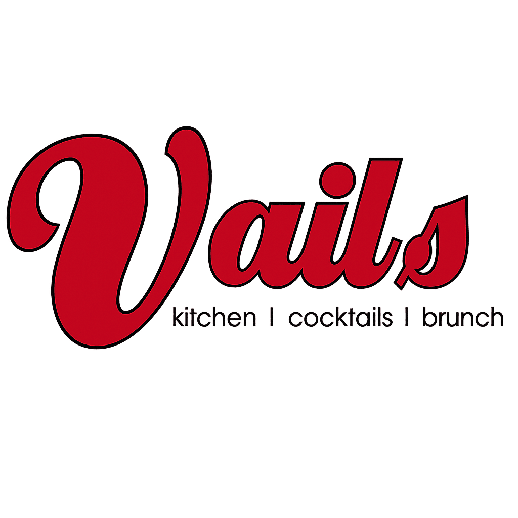 Vails Kitchen, Brunch, and Cocktails Logo Transparent