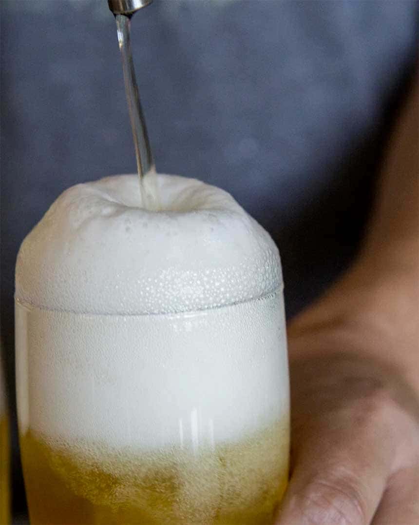 slow pour