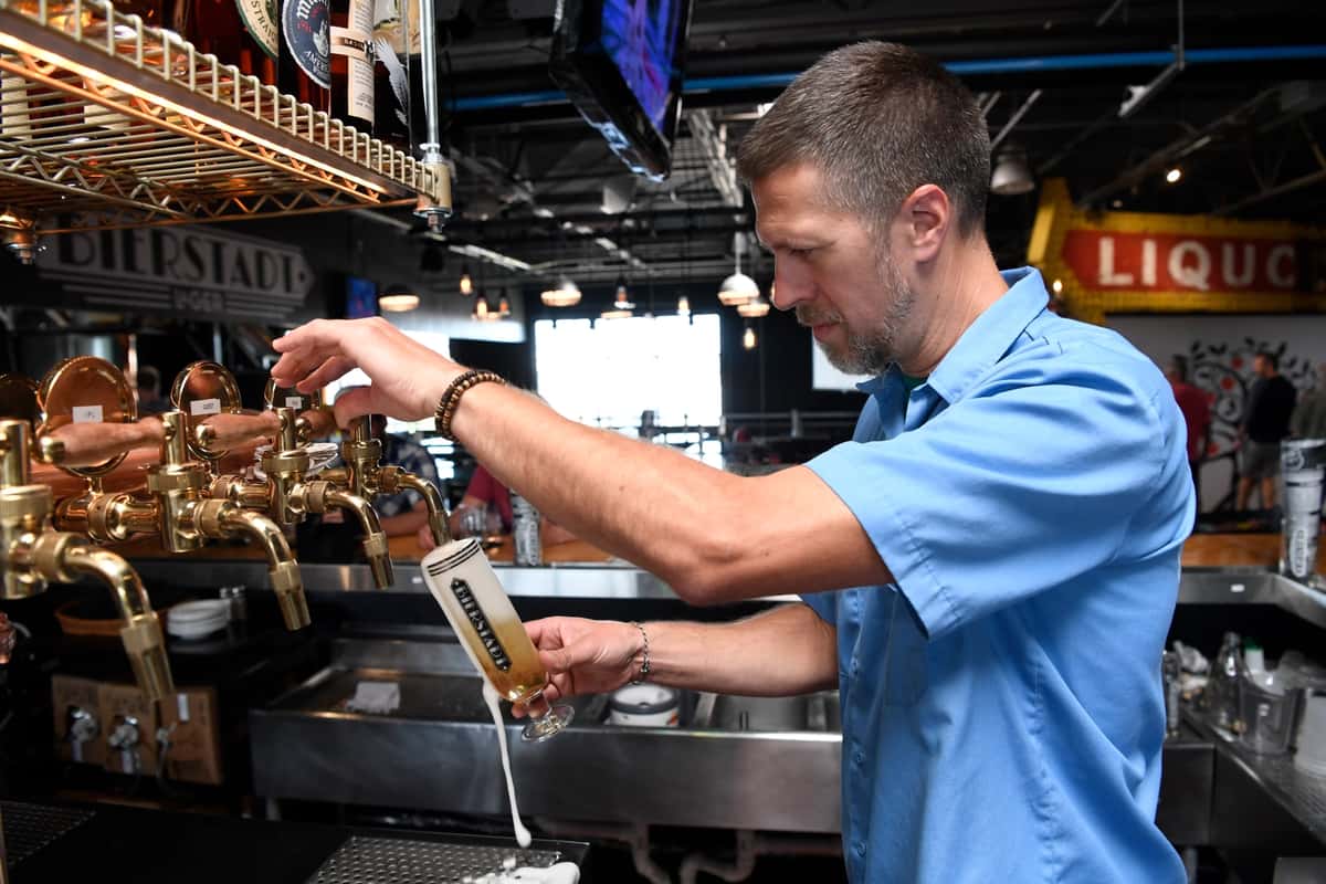 lager pour