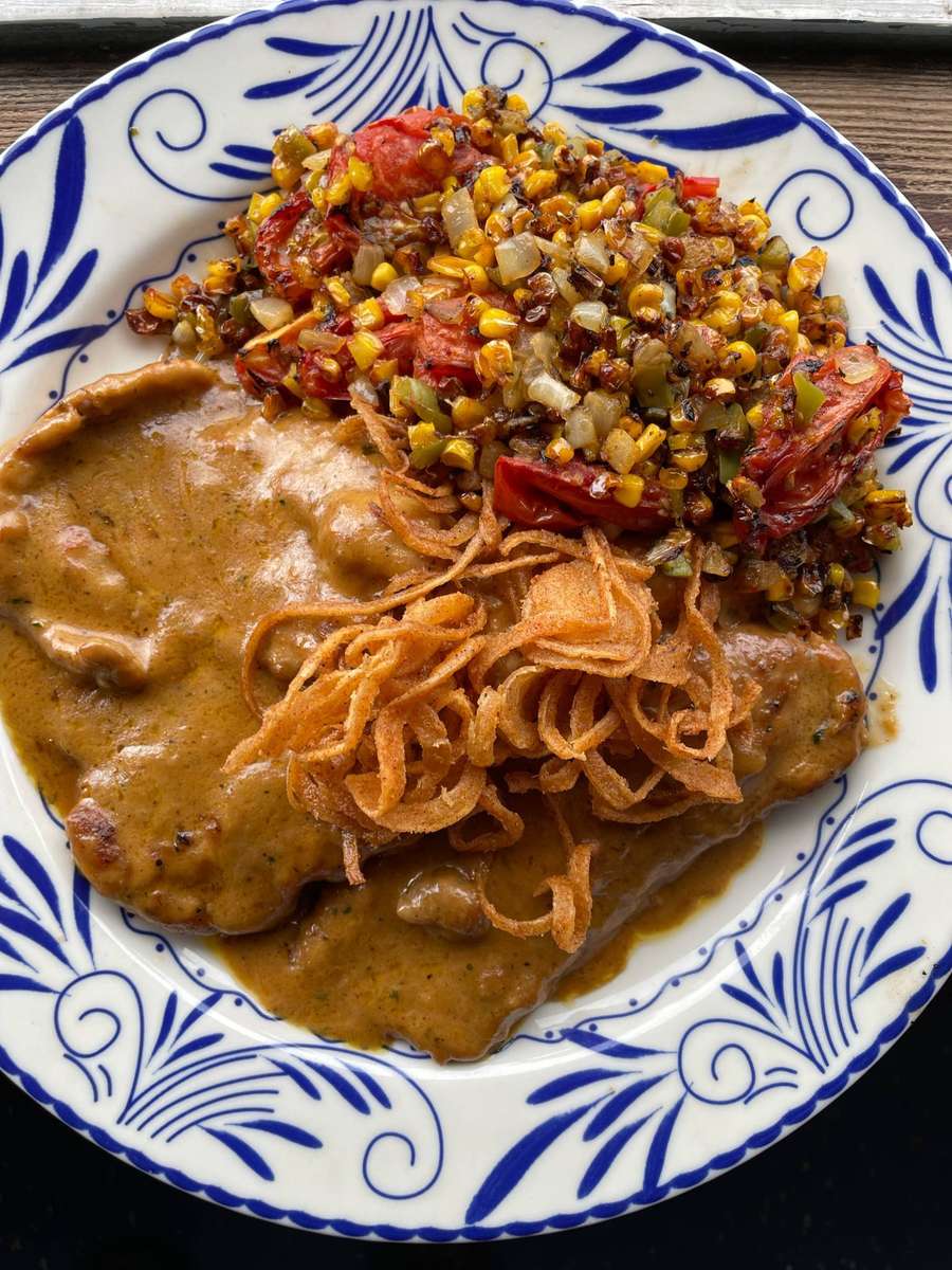 Pork Tenderloin Grillades