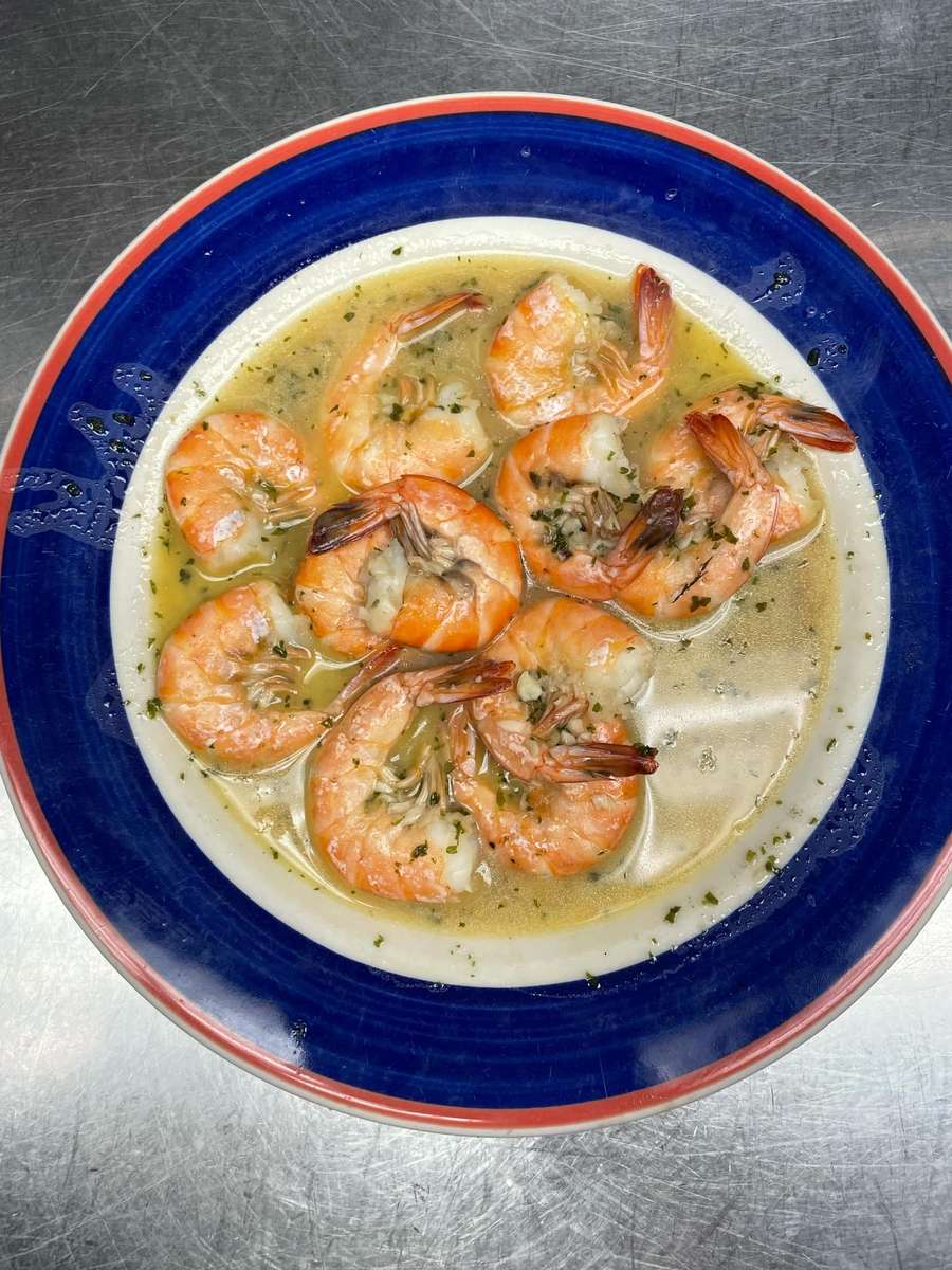 Lemon shrimp boil