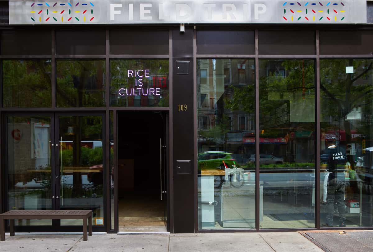 Exterior of Fieldtrip restaurant
