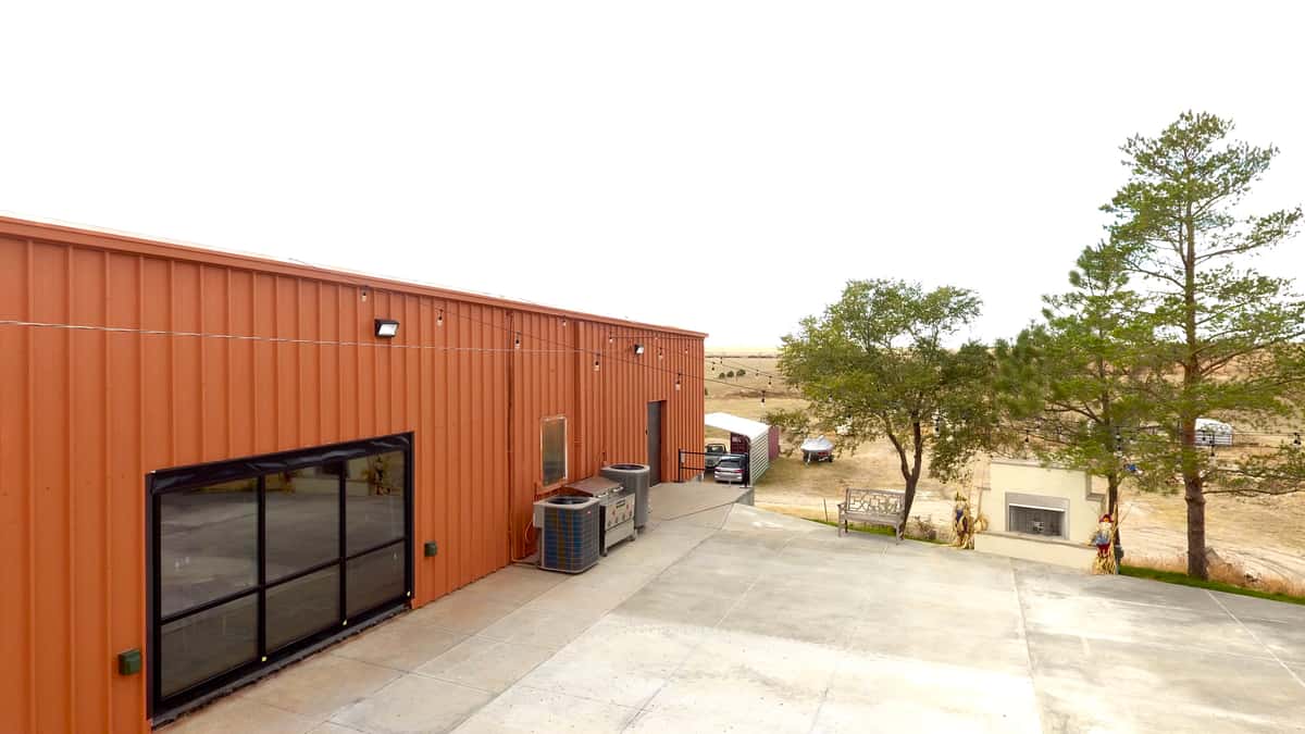 Exterior of West Side Event Center