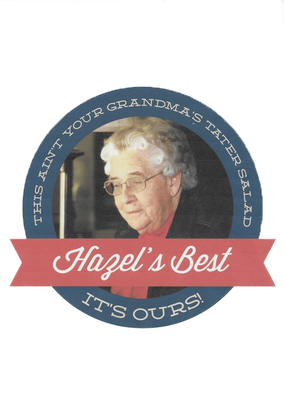 Hazel's Best badge graphic