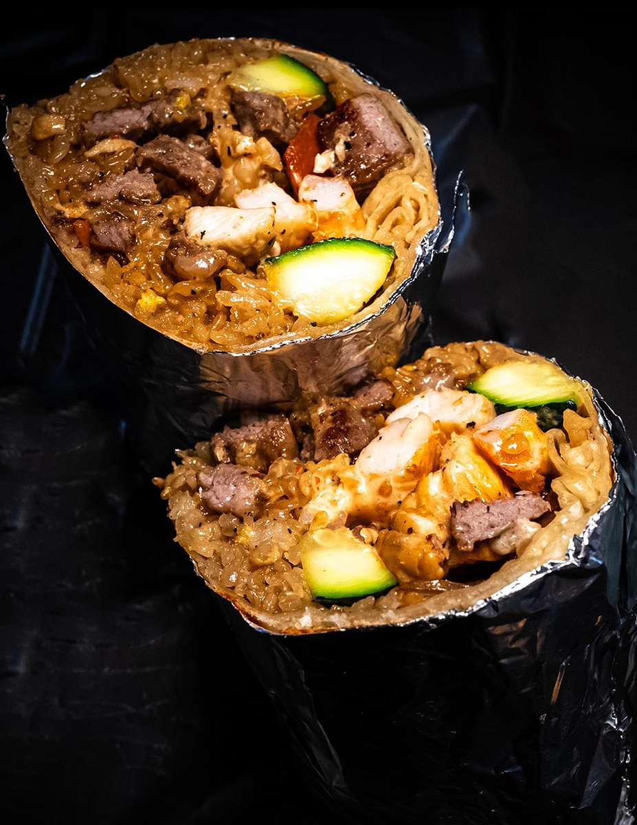 TK HIBACHI BURRITO