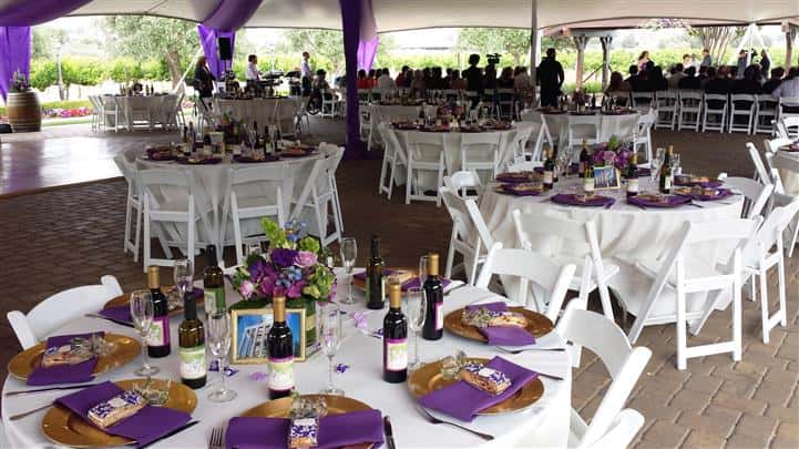 decorated tables