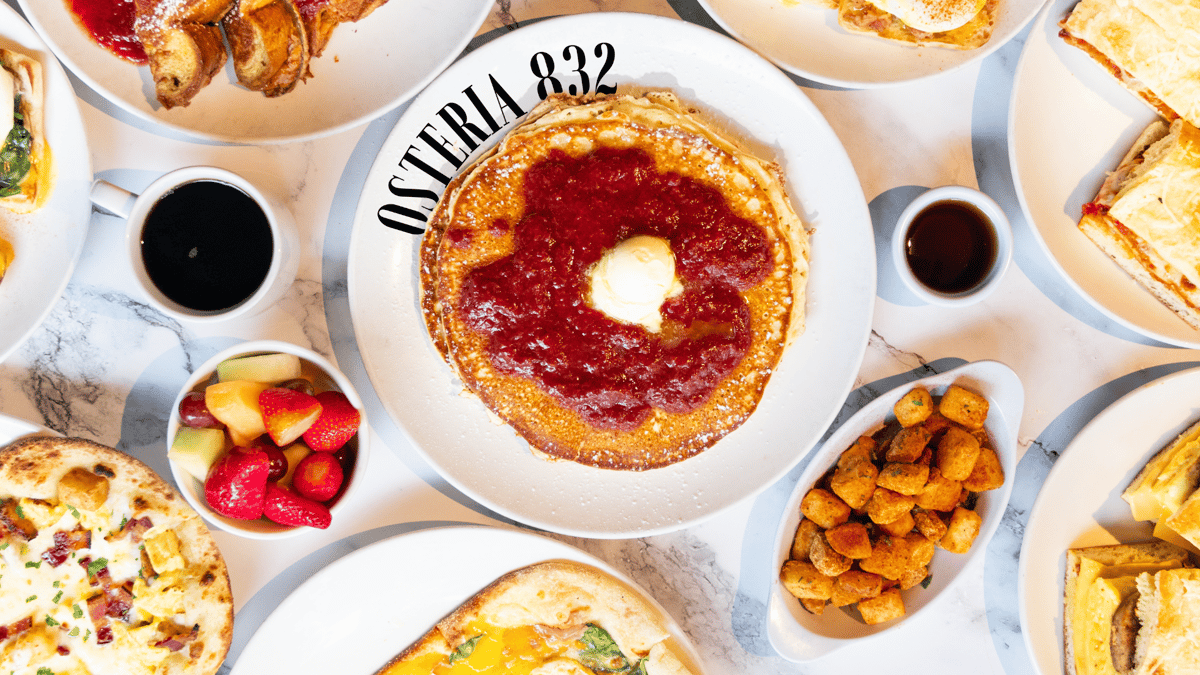Osteria's brunch spread