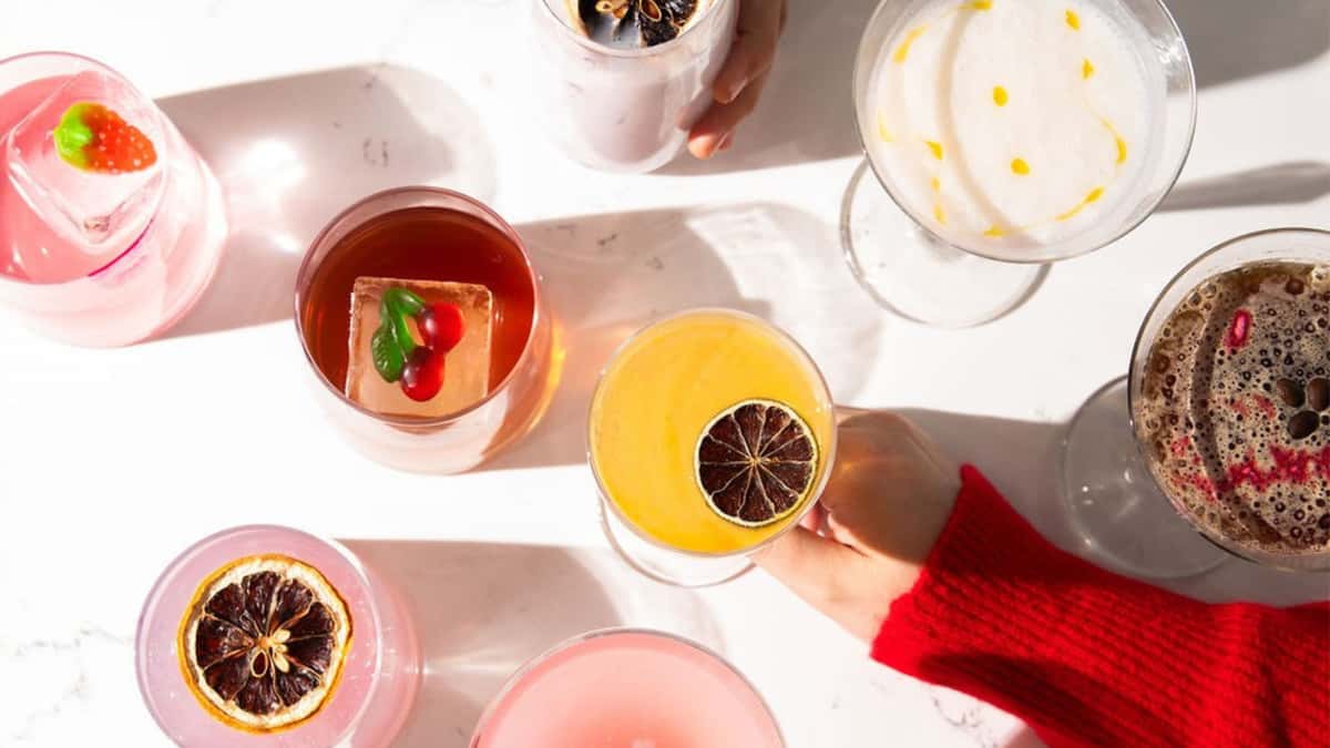 Valentine's cocktail menu at Lounge 832, date night, galentines, Virginia Highland Atlanta