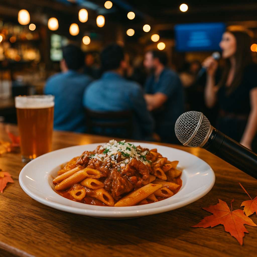NATIONAL PASTA DAY + KARAOKE NIGHT!