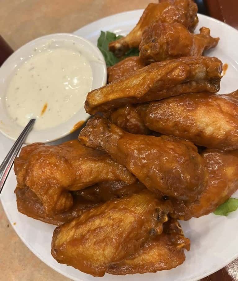 Buffalo Garlic Wet Wings