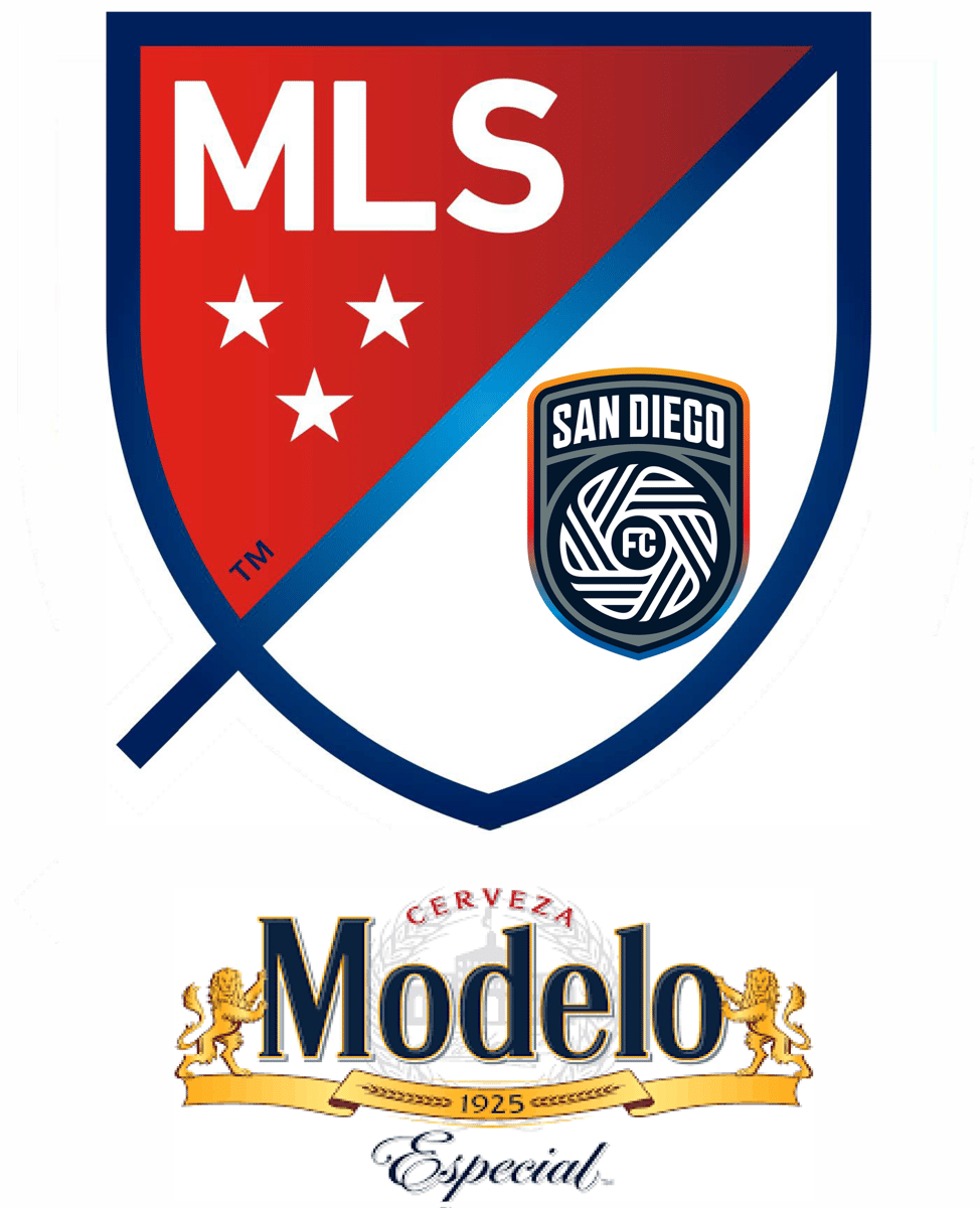 MLS Soccer San Diego Team Modelo Especial Cerveza Sponsor