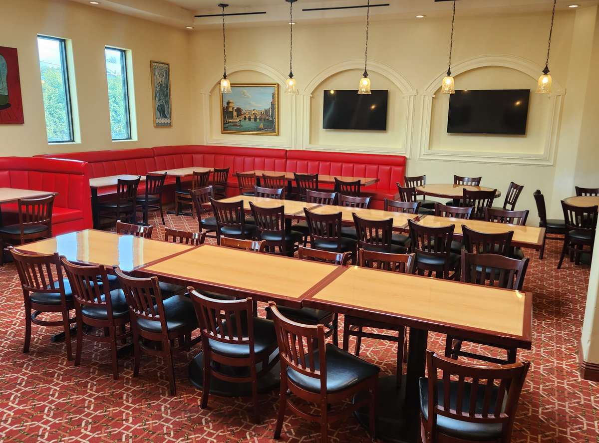 New Dining Room & Tables at Cafe Games