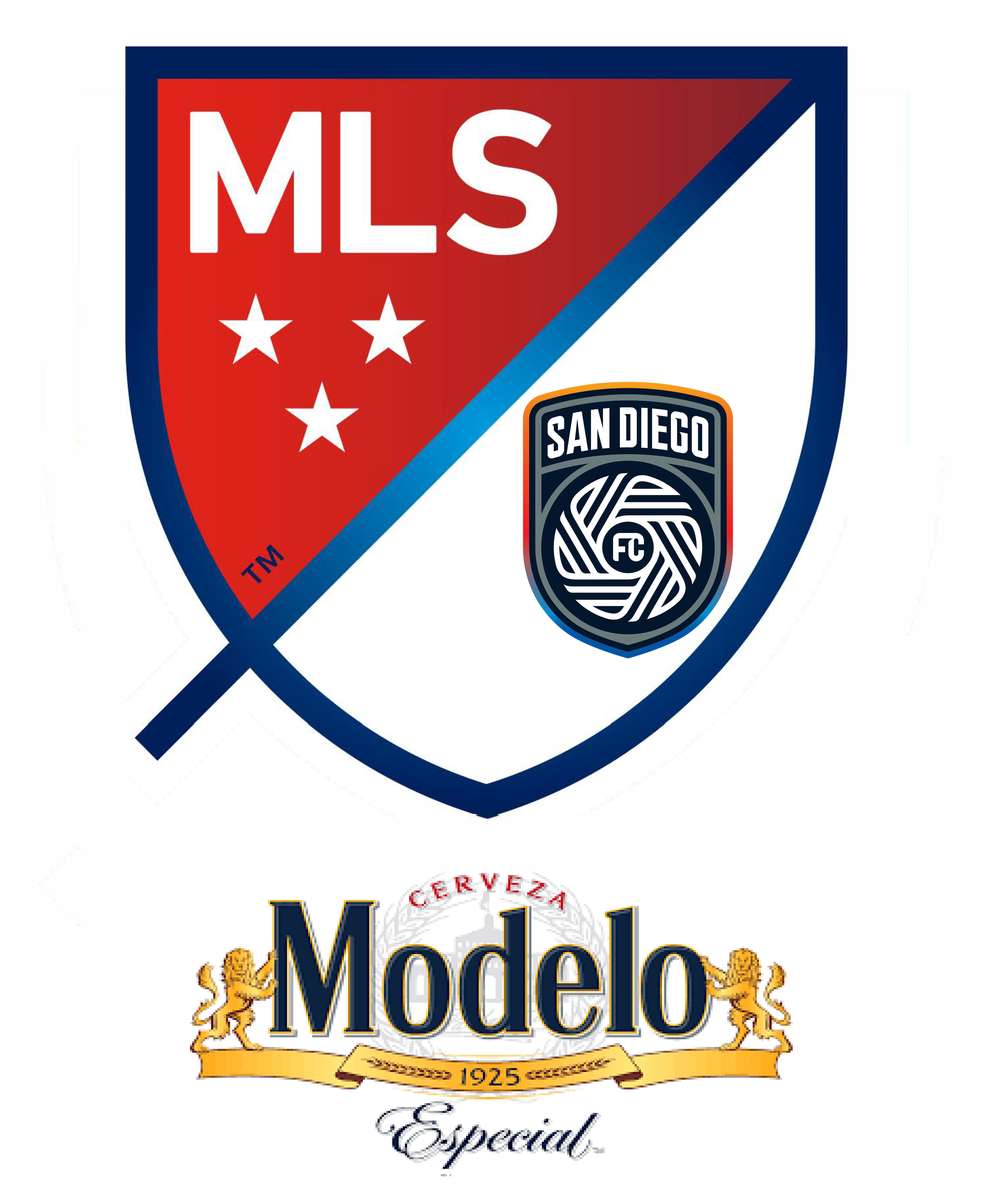 MLS Soccer San Diego Team Modelo Cerveza Sponsor