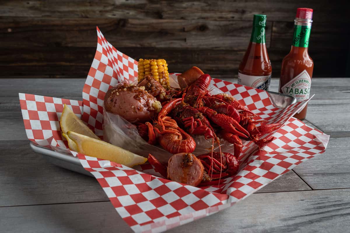 Menu Crab in a Bag Seafood Restaurant in Bakersfield, CA