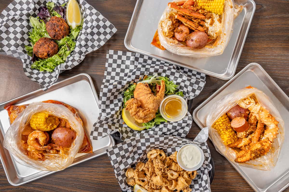 variety of menu items