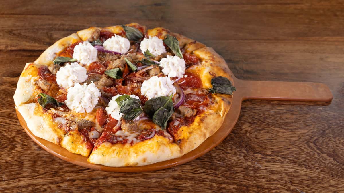 the works pizza