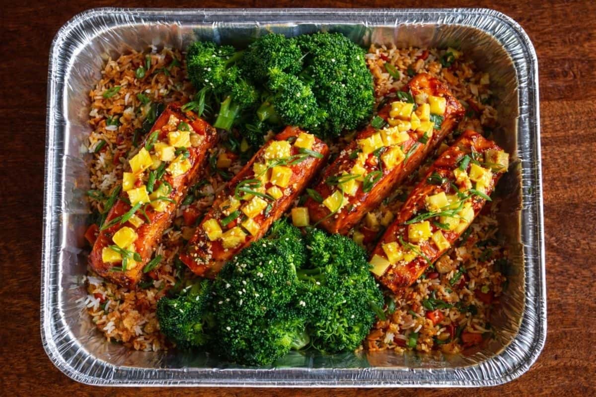 sriracha salmon