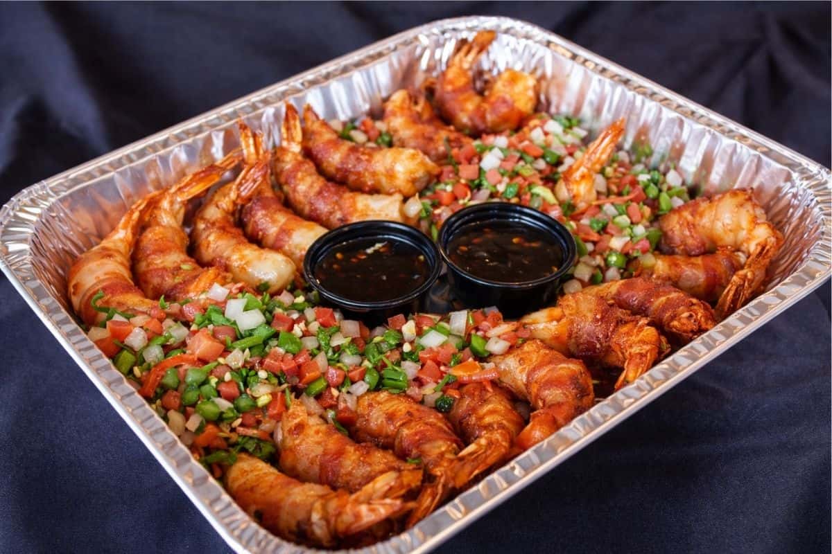 bacon wrapped shrimp