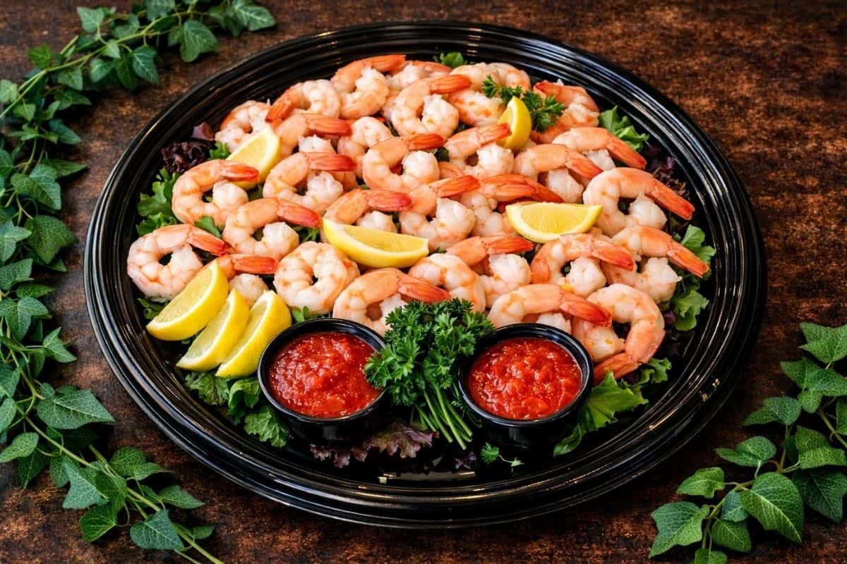 shrimp cocktail platter