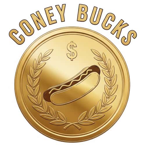 Coney Bucks Gold Coin