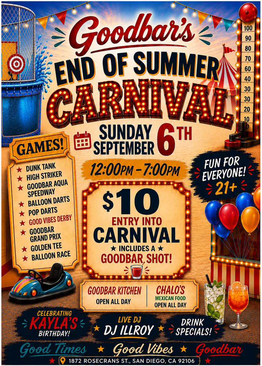 End Of Summer Carnival 2026