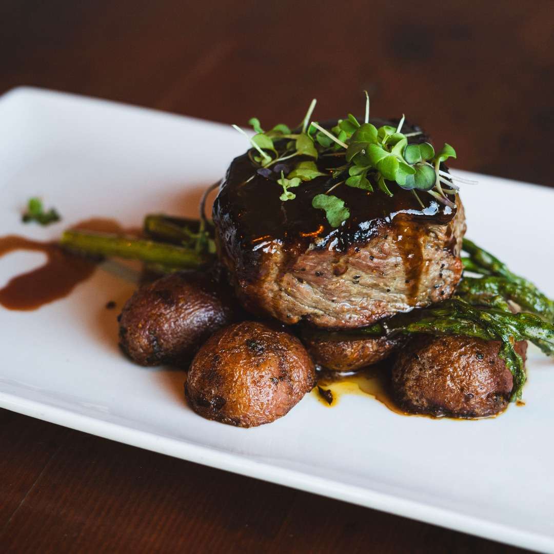steak & potatoes