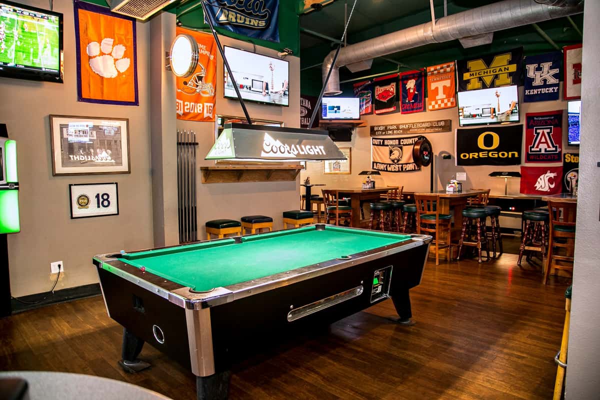 pool table