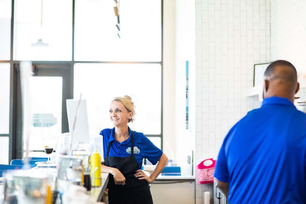 Team member in the kitchen