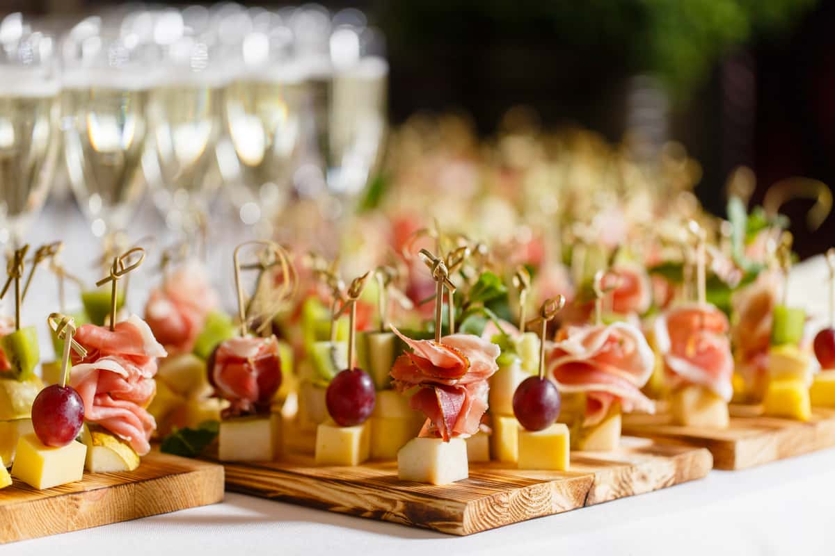 Catering appetizers