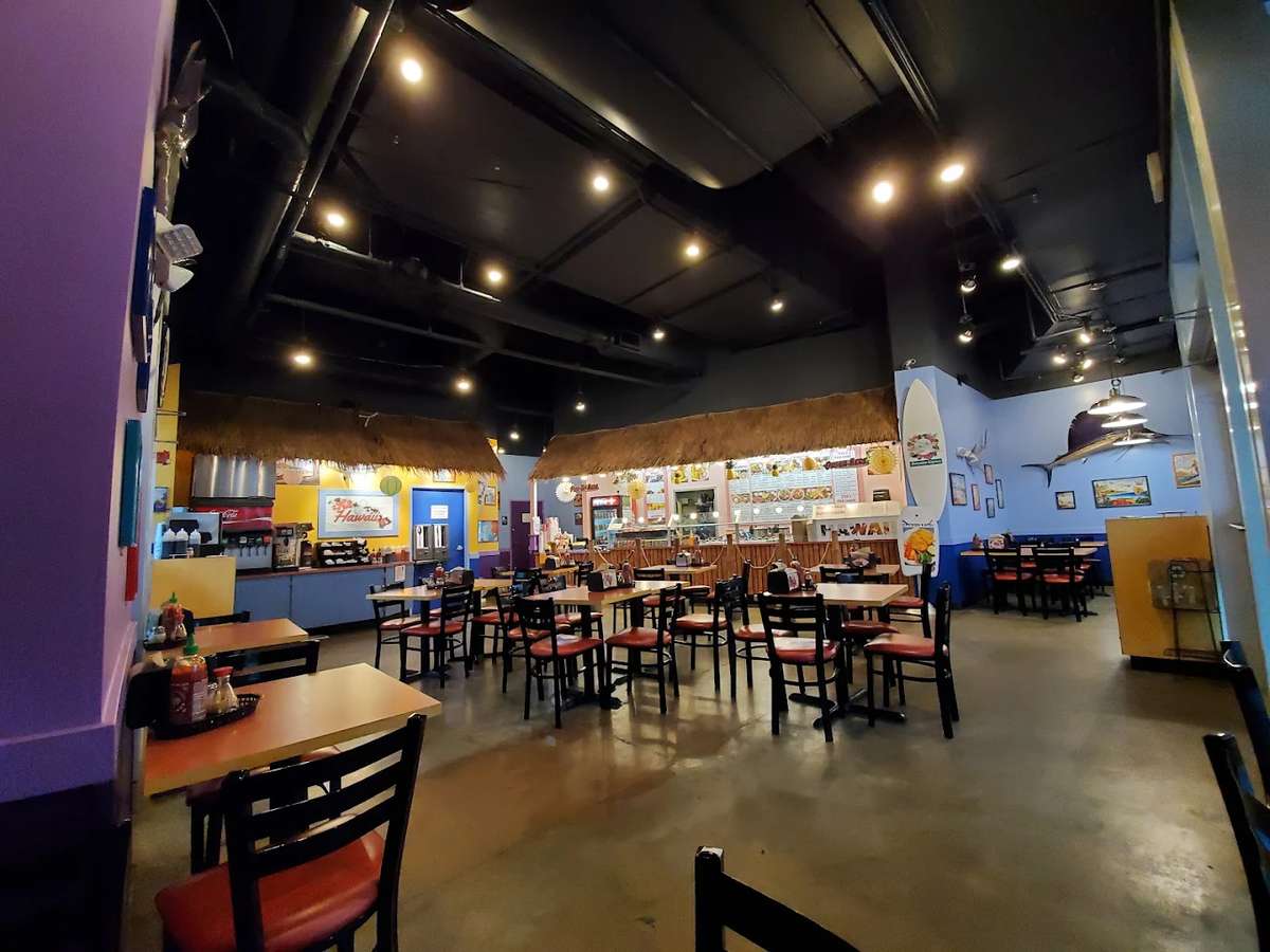 Interior of Hawaiian Express