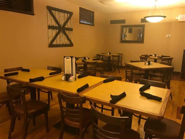 banquet room at trenton house