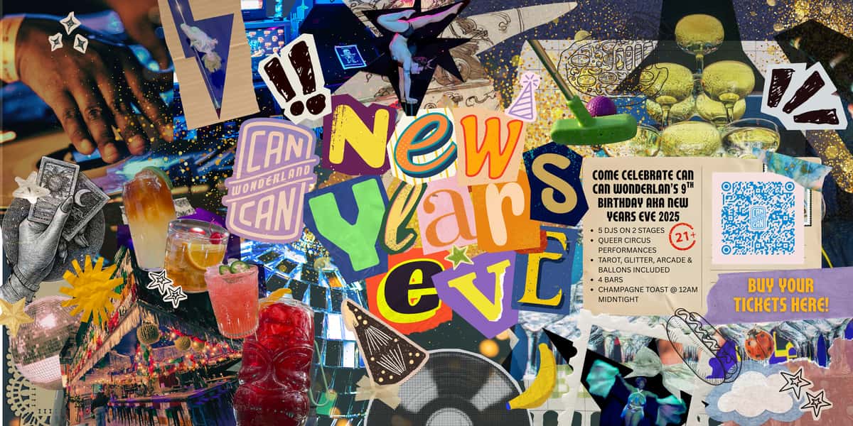 Can Can Wonderland's New Years Eve Party on December 31st, 2025
