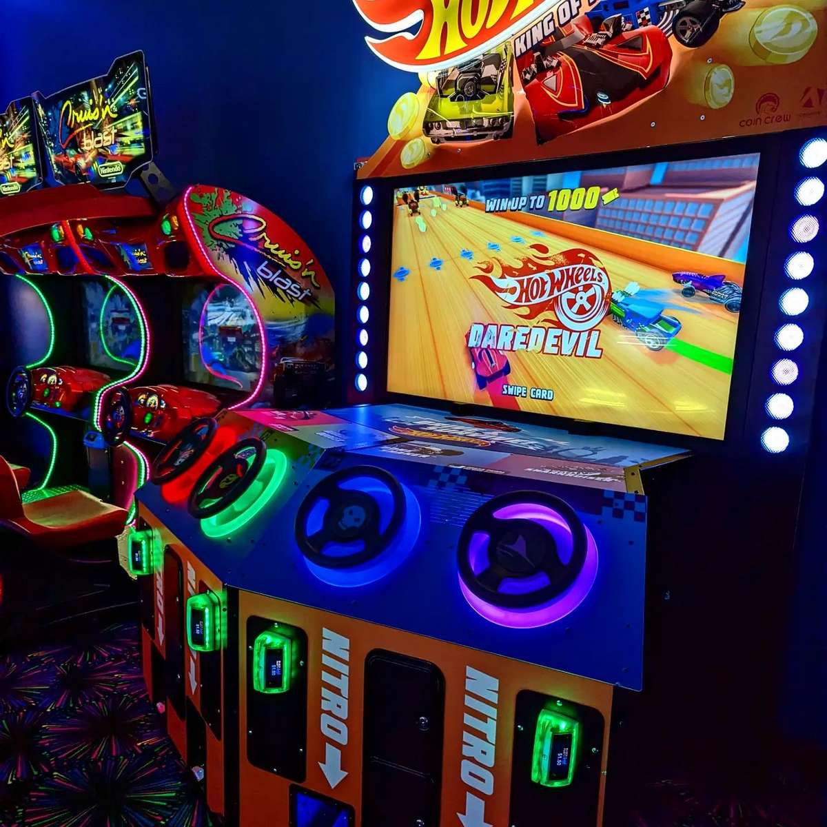 Hot wheels arcade game