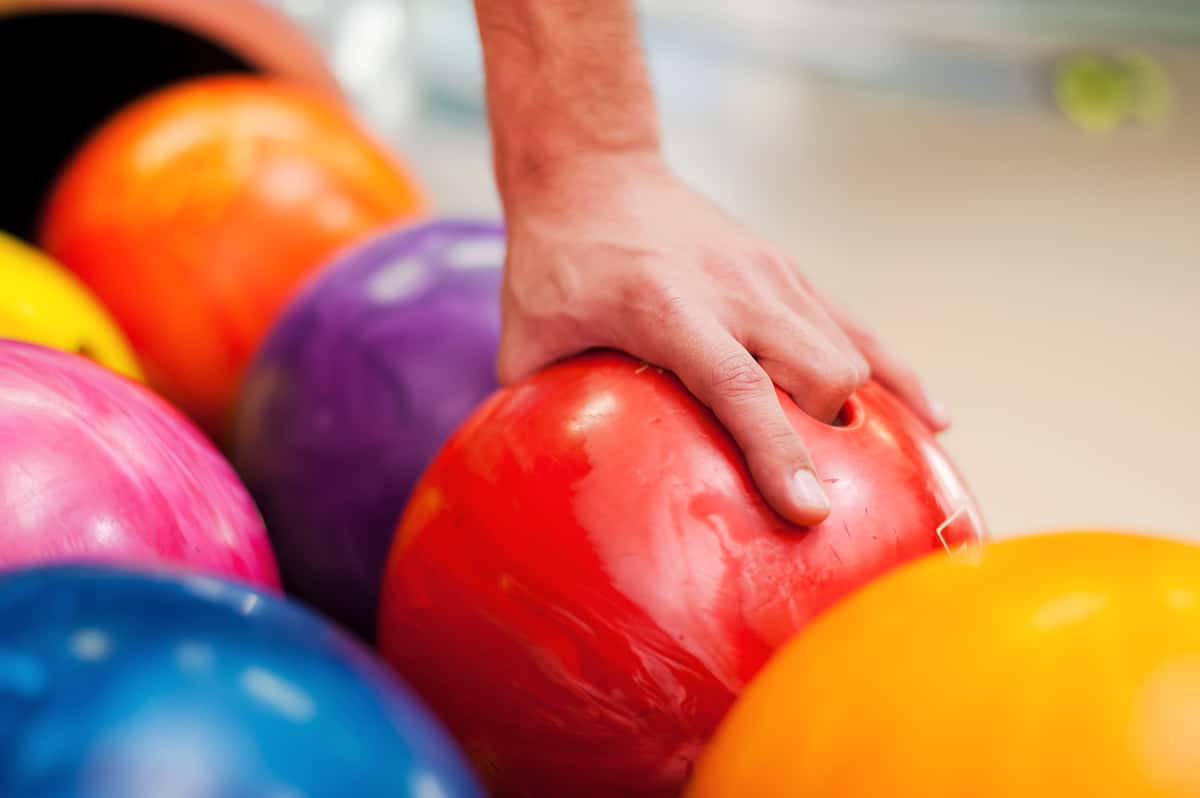 Colorful Bowling Balls