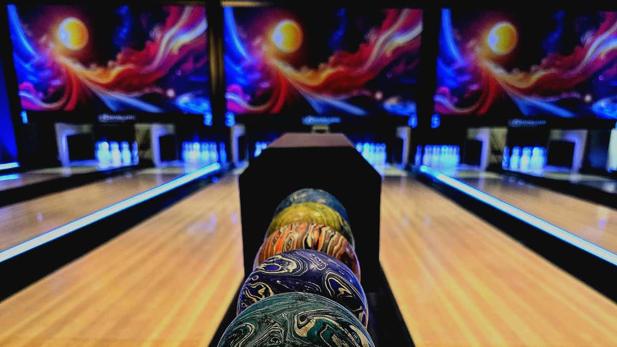 bowling aisle