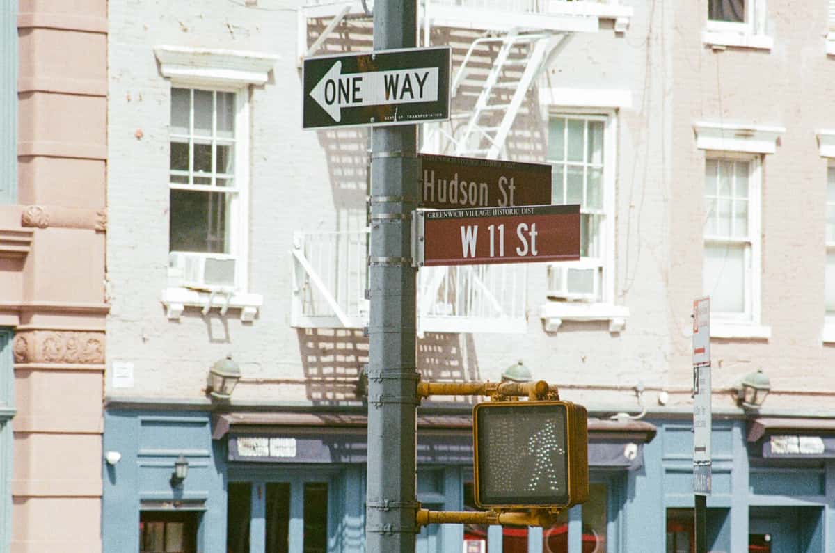Street signage
