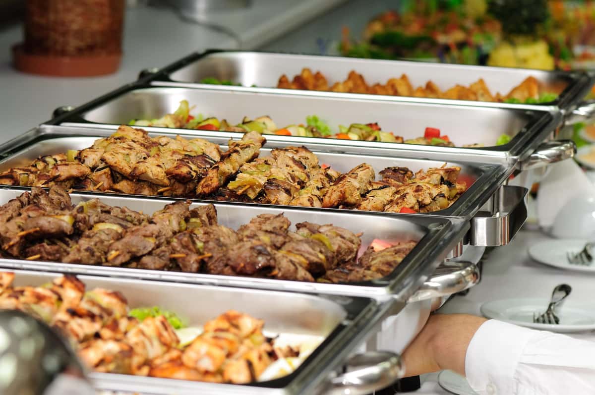 buffet tray