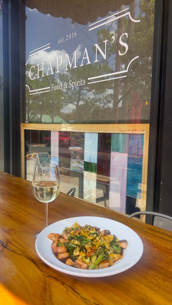 Chapman's Food & Spirits Salmon Bowl