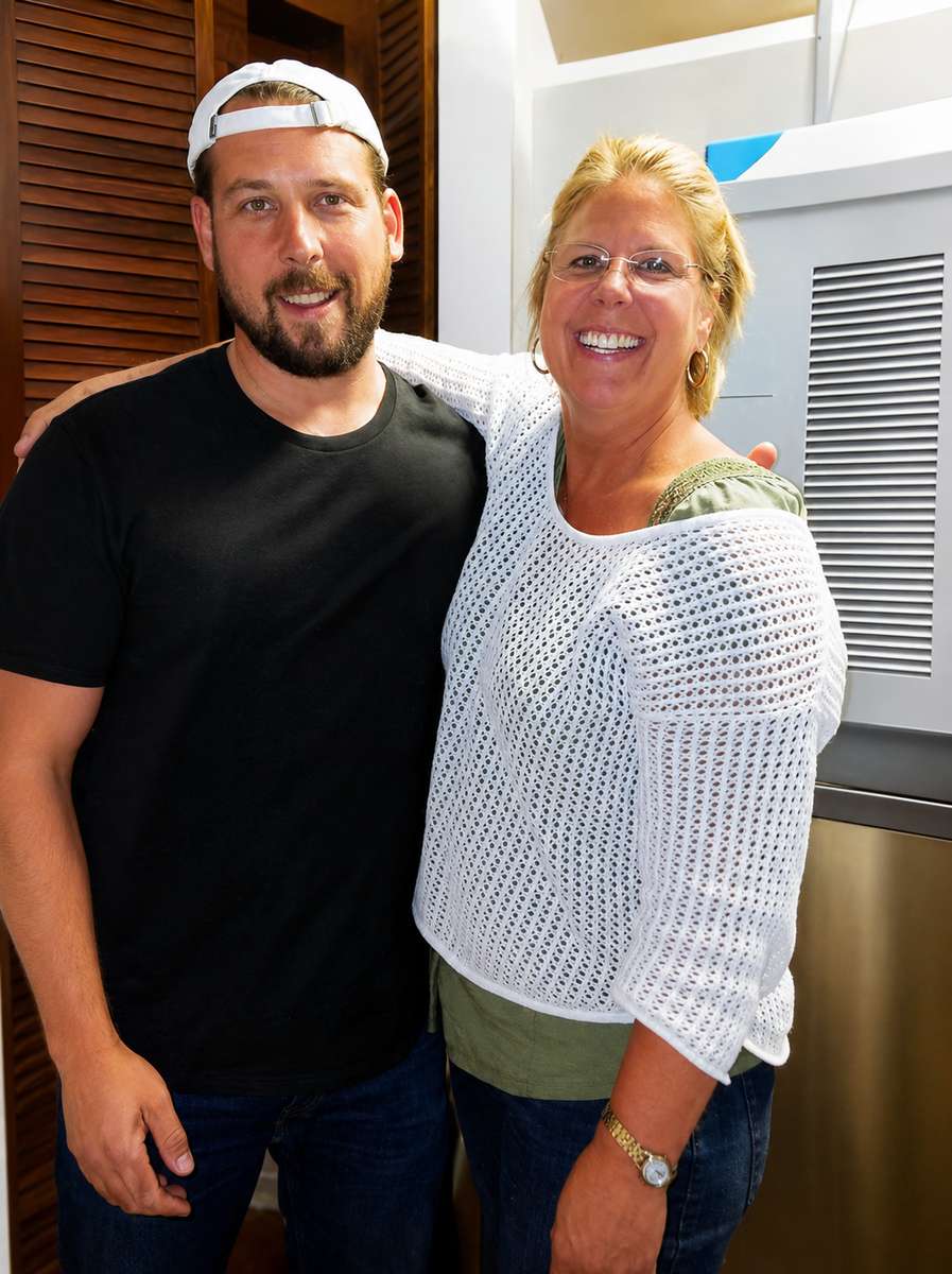 Chef Pete Hamm and Kitty Hopkins