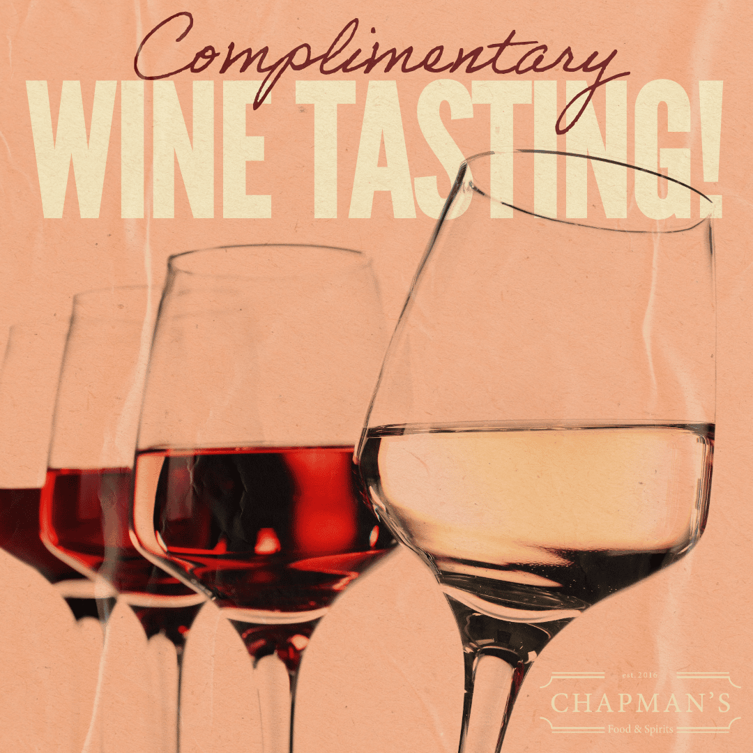 Complimentary Wine Tasting in Southern Pines
