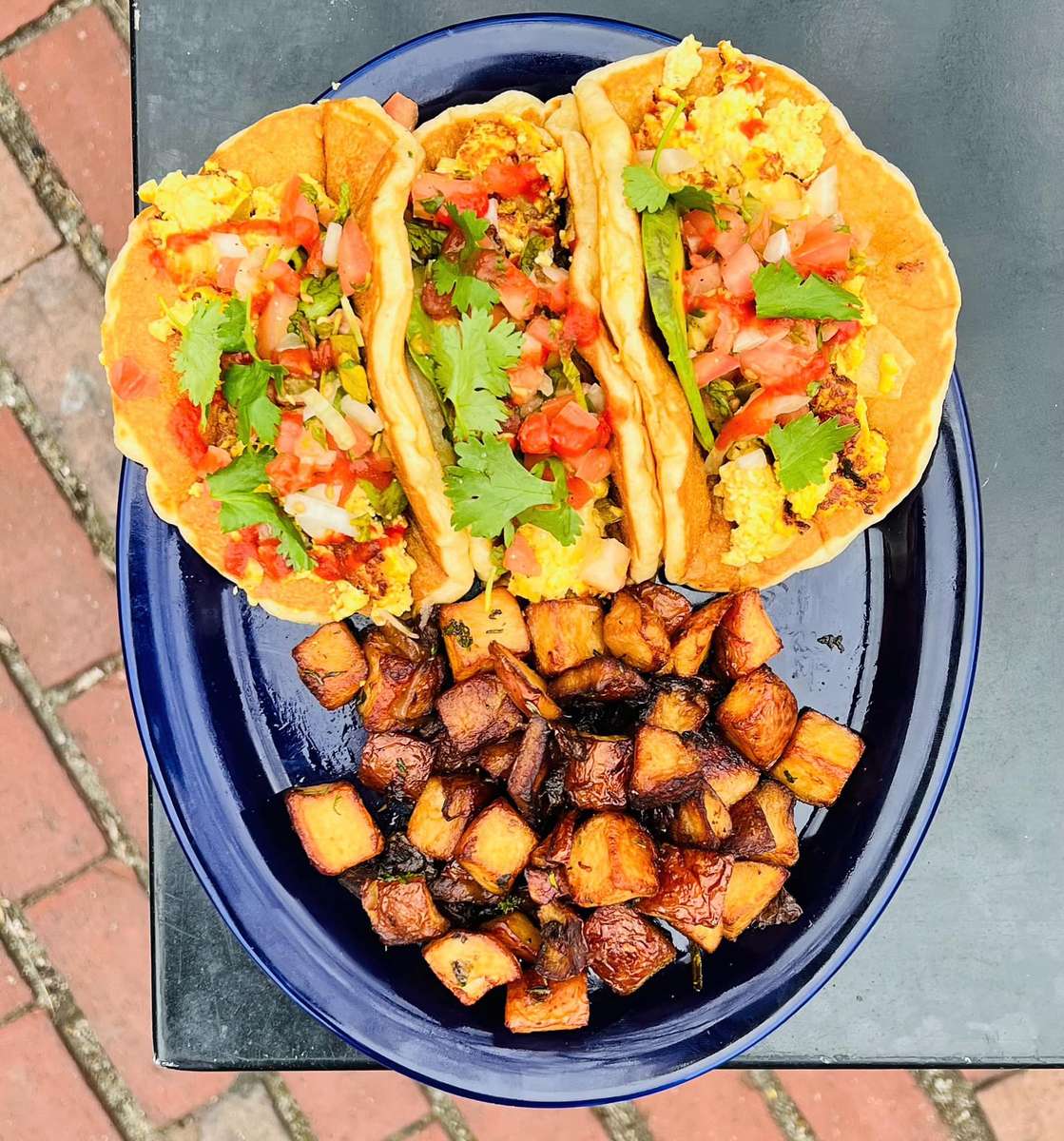 BREAKFAST PANCAKE TACOS
