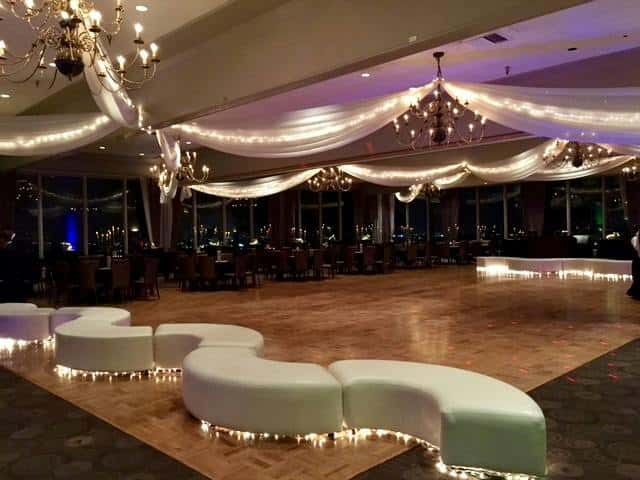 Event space with a dance floor
